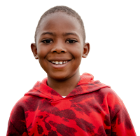 Niño sonríe
